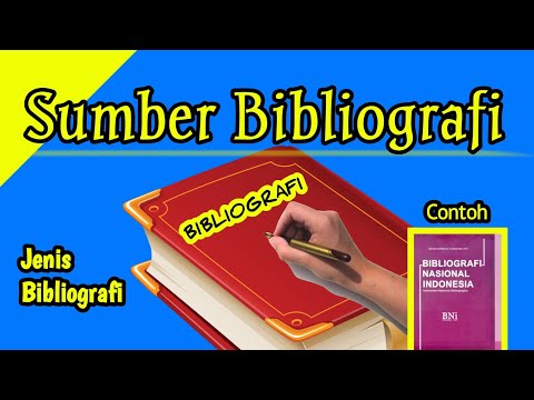 Video: Apakah jenis bibliografi?