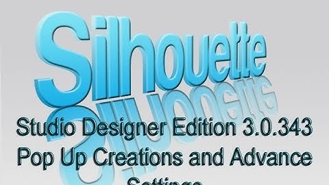 Studio Design Pop Up Cards and Advance Cut Features