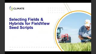FieldView Focus - Variable Rate Prescriptions with FieldView