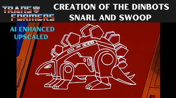 The creation of the Dinobots Snarl and Swoop - Transformers Cartoon 1980s - Season 1/Gen 1)