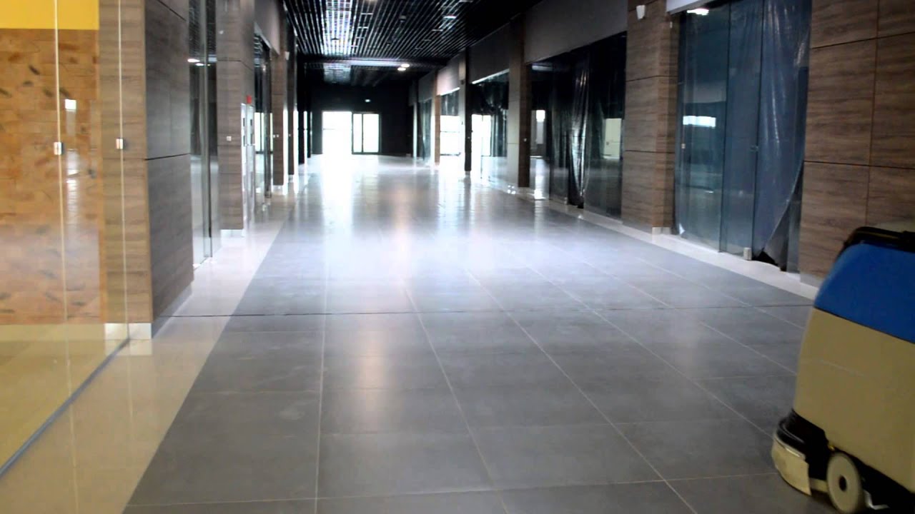 Клининговые услуги по уборке торговых площадей - YouTube