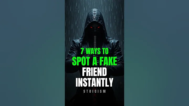 7 Ways to Spot a Fake Friend Instantly | Stoic Wisdom