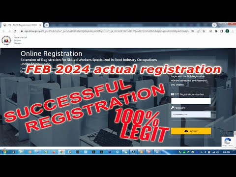 How to successfully register in EPS TOPIK TEST online registration full tutorial Feb 12 2024