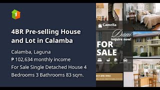 4BR Pre-selling House and Lot in Calamba