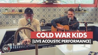 Cold War Kids &quot;Complainer&quot;, &quot;Dirt In My Eyes&quot; &amp; &quot;Waiting For Your Love&quot; [Acoustic] | 101X