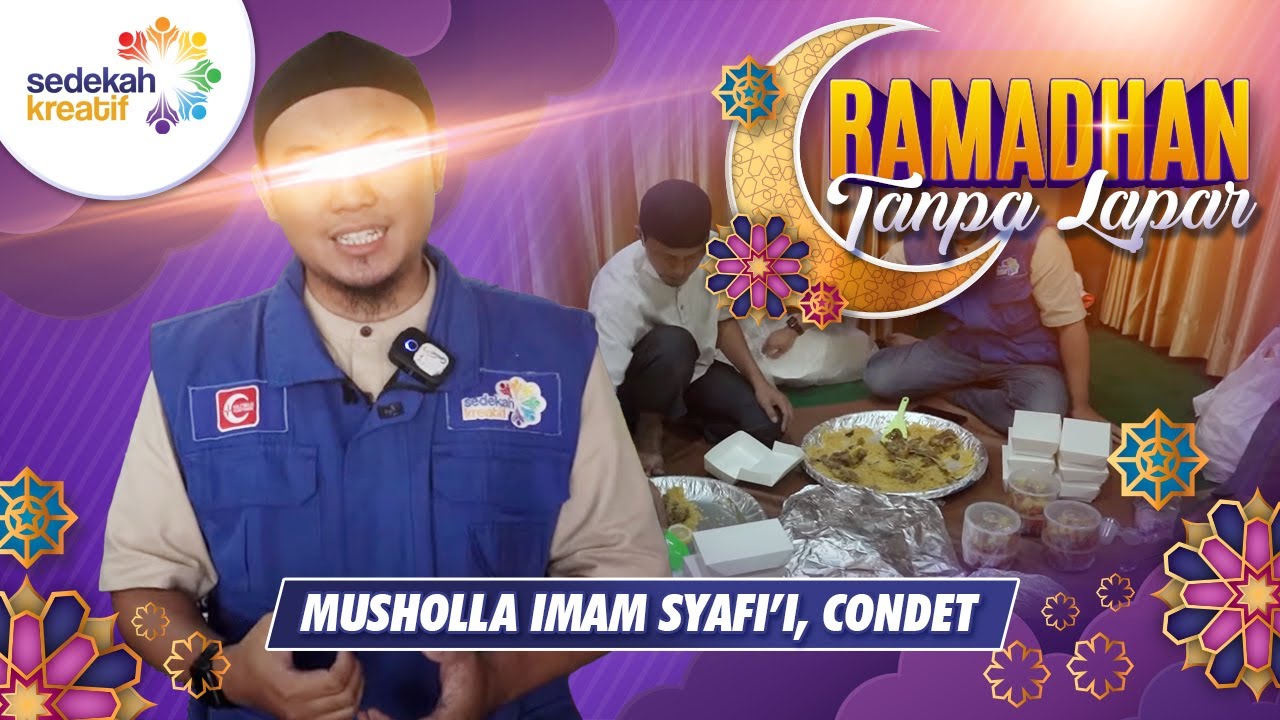 ⁣Reportase Penyaluran  Ramadhan Tanpa Lapar - Musholla Imam Syafi'i - Condet - Sedekah Kreatif