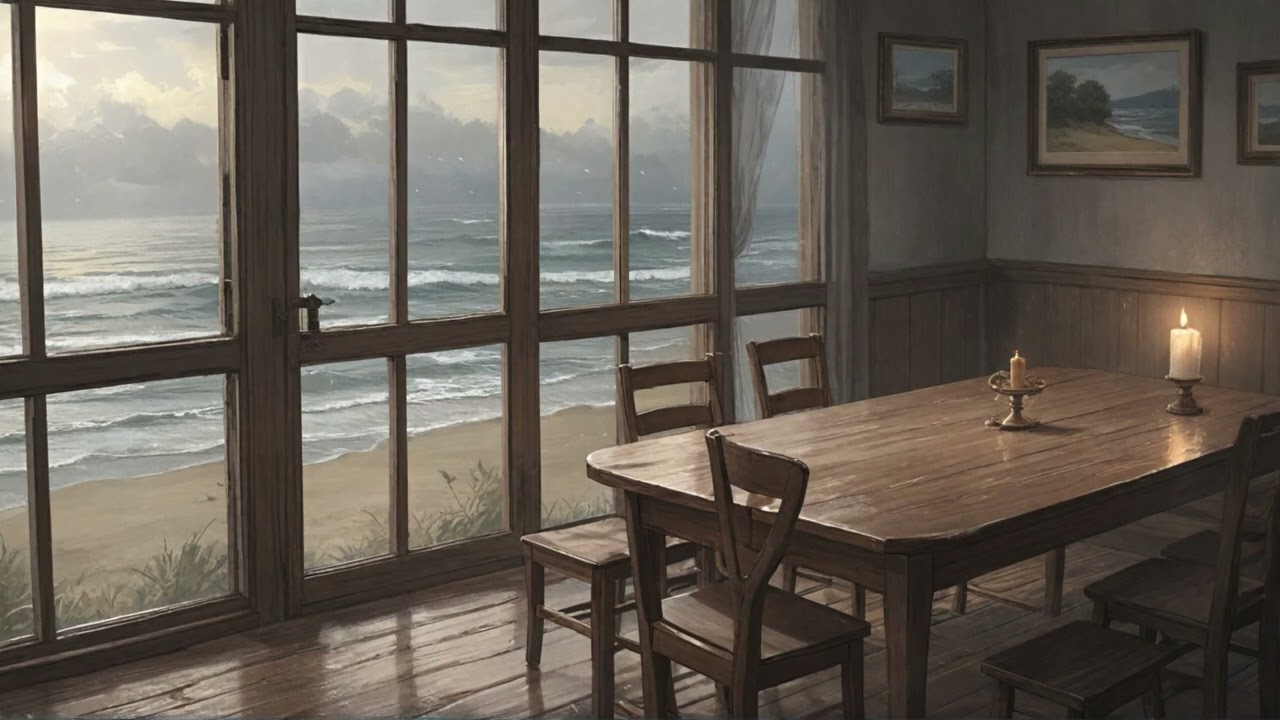 Stormy Beach Cottage – A Quiet Refuge from the Rain