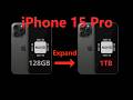 How to expand memory on iPhone 15 Pro