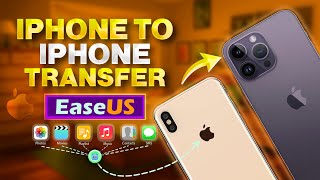 Transfer Data From iPhone To iPhone iOS 17 - EaseUs Mobimover