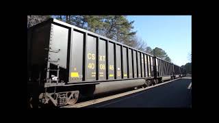 CSX E502-27  Empty Coal Train