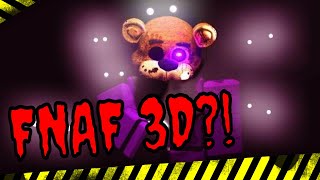 MULTIPLAYER Five Night at Freddy's in 3D is HORRIFYING! | FNAF Coop | Roblox
