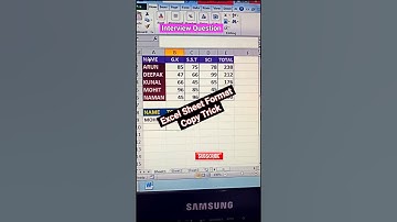 Format Copy Trick #excel #exceltricks #exceltips #exceltutorial #tricks #excelformula #video #shorts