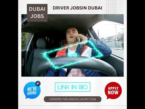 Hotel Driver Jobs in Dubai