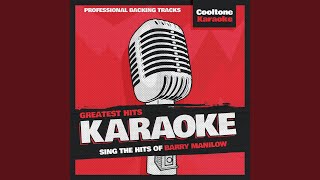 I Should Care (Originally Performed by Barry Manilow) (Karaoke Version)