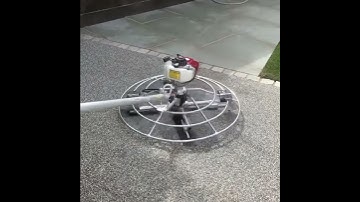 Resinbound power float