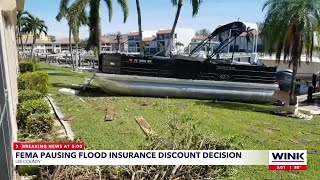 Exclusive: FEMA places SWFL flood insurance rate hike decision on 30-day hold