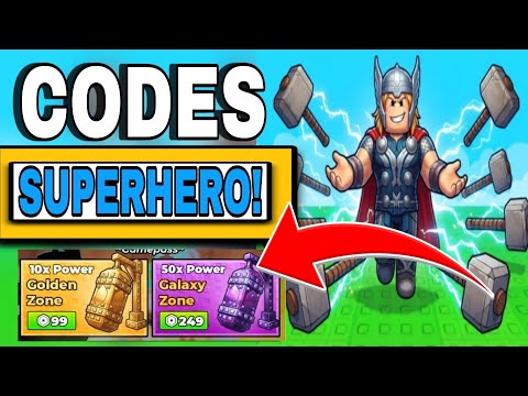 All* Secret *🦸 +1 Superhero Evolution Codes | Codes for 🦸 +1 Superhero Evolution Roblox  2026