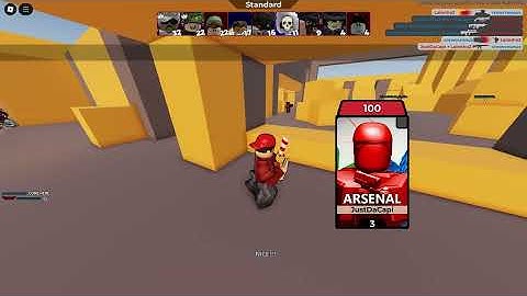 BEATING Hackers in ARSENAL - Roblox (Arsenal)
