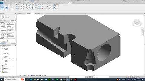 Model in place (Void Forms): Revit Tutorial