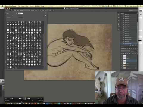 Aaron's Art Tips 5 - Finding the Gesture and Line of Action