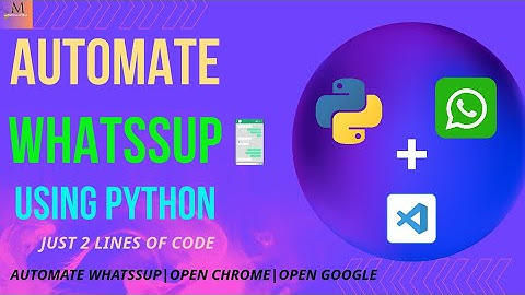 Automate WhatsApp message | PywhatKit Tutorial | Learn Python | Open Chrome  | Python Project | YT |