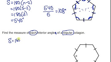 MPM1D 7.3 Angle Relationships in Polygons Video 3