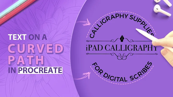 Create Stunning Curved Text in Procreate