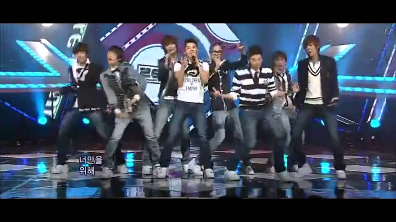 [HD] [110327 SBS Популярная песня] Z: EA (Имперские Дети) - вот я