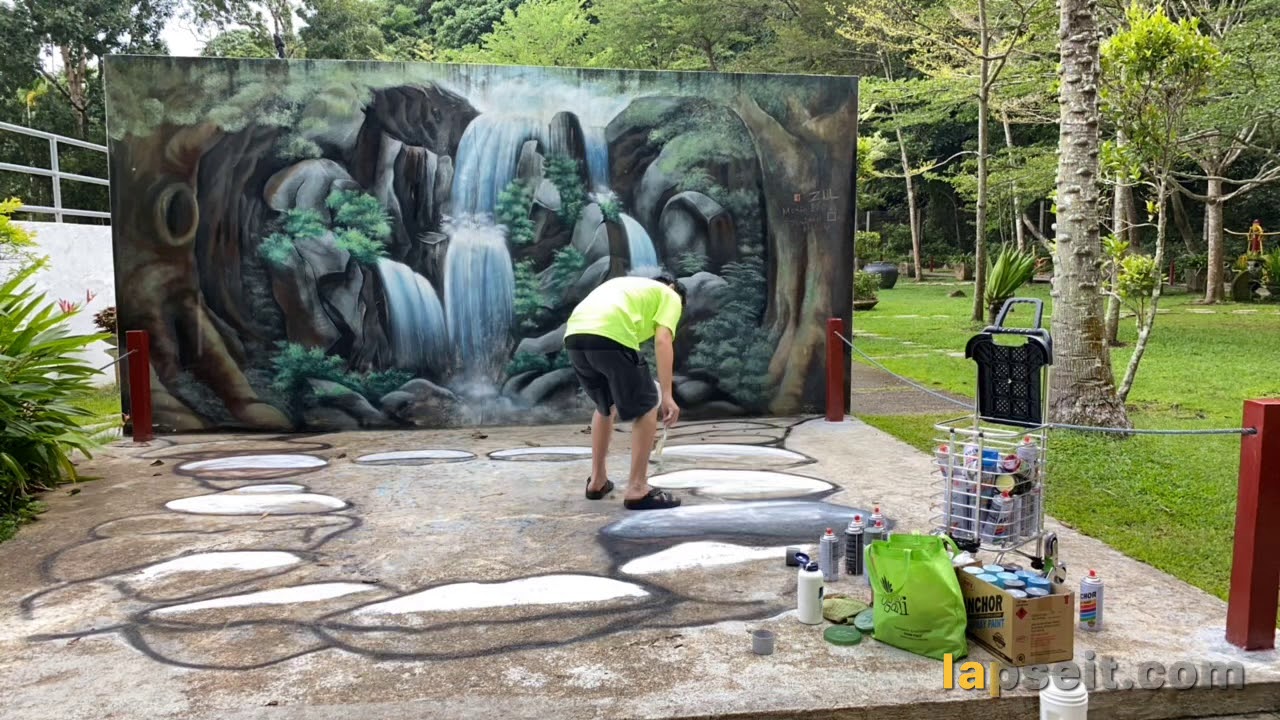 Mural painting - YouTube