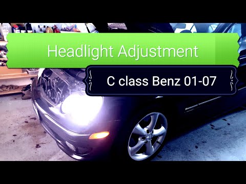 how-to-adjust-headlights-on-a-mercedes-benz-c-class-01-to-07