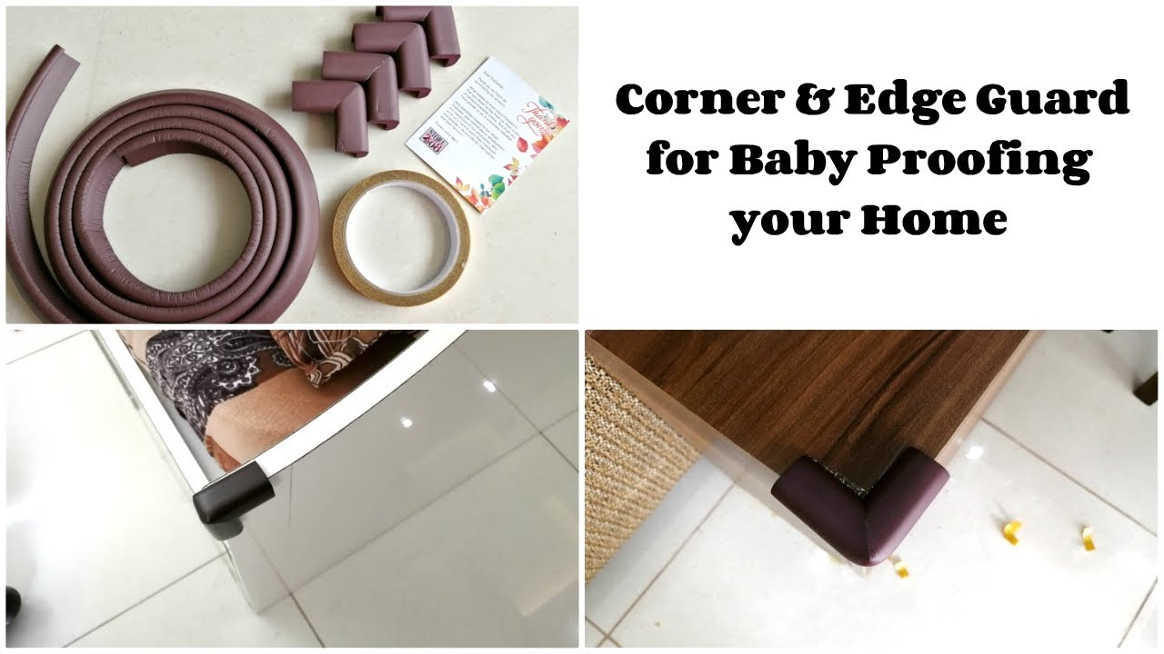 Baby Safety Corner Guard Unboxing and Installation