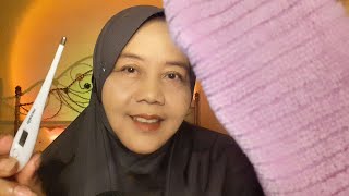 ASMR Mom Takes Care of You Roleplay (Kamu Terkena Demam) | Soft Spoken