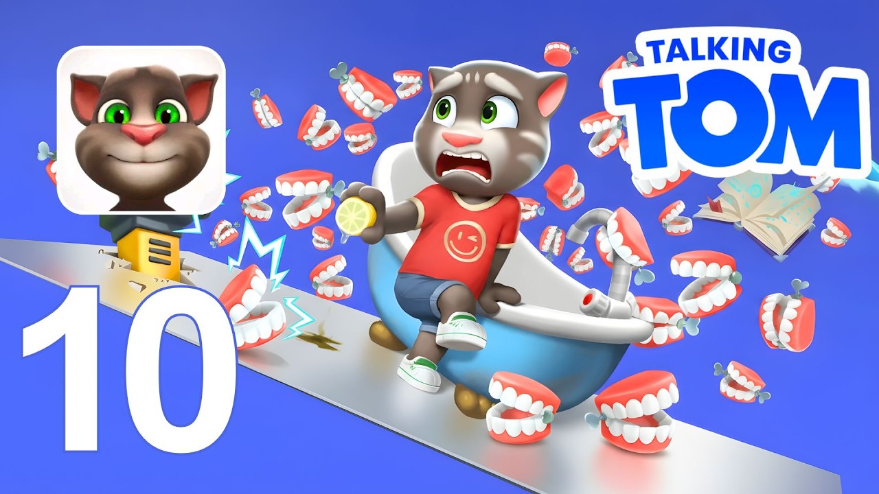 NEW TALKING TOM CAT 2026 - GAMEPLAY WALKTHROUGH PART 10