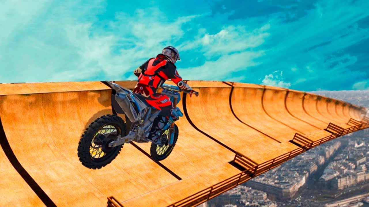 Impossible Bike Ride Extreme Stunts Master 2019 3d - Gameplay Android game