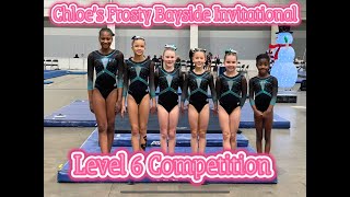 Chloe’s Level 6 USAG Frosty Bayside Invitational 2025 | floor, vault, beam, bars #gymnasticsjourney