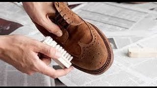 Video Cara Mencuci Sepatu Kulit Warna  Coklat  Tutorial 