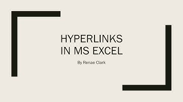 How to Insert a Hyperlink or Edit a Hyperlink in Excel