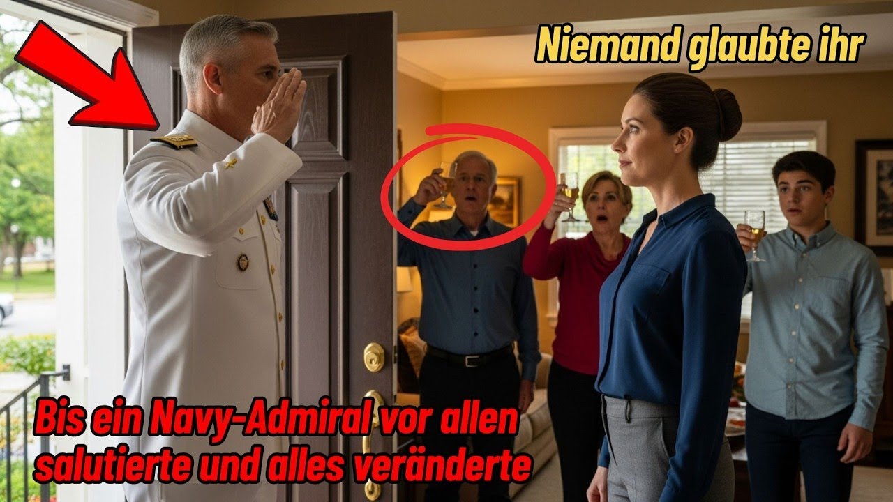 Niemand glaubte ihr – bis ein Navy-Admiral vor allen salutierte und alles veränderte