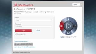 How to Login or Create a Login to Your SOLIDWORKS Customer Portal Account
