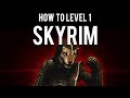 How to Beat Skyrim Level 1