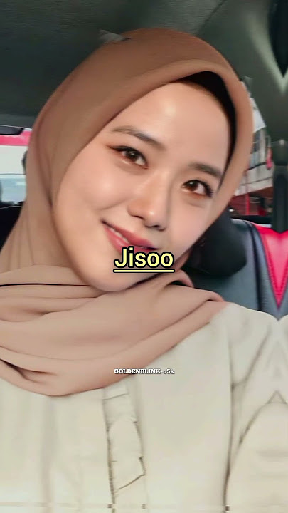 which blackpink member look best with hijab 😍 #blackpink #jisoo #rosé #jennie #lisa #shorts #fyp