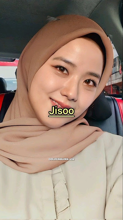 which blackpink member look best with hijab 😍 #blackpink #jisoo #rosé #jennie #lisa #shorts #fyp