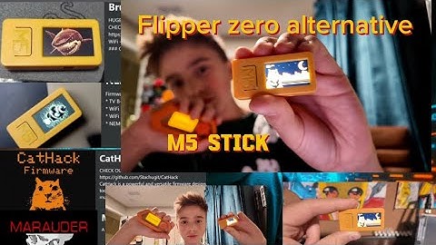 M5 STICK!!! DOWNLOADING AND FINDING THE BEST FIRMWARE PT1