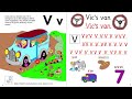 Jolly Phonics | Workbook 5 | Page 9 - Letter Vv | 2020 Edition