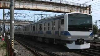 常磐線の上野～勝田が復旧！　E531系が警笛を鳴らして通過