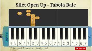 Silet Open Up | Tabola Bale | tutorial pianika