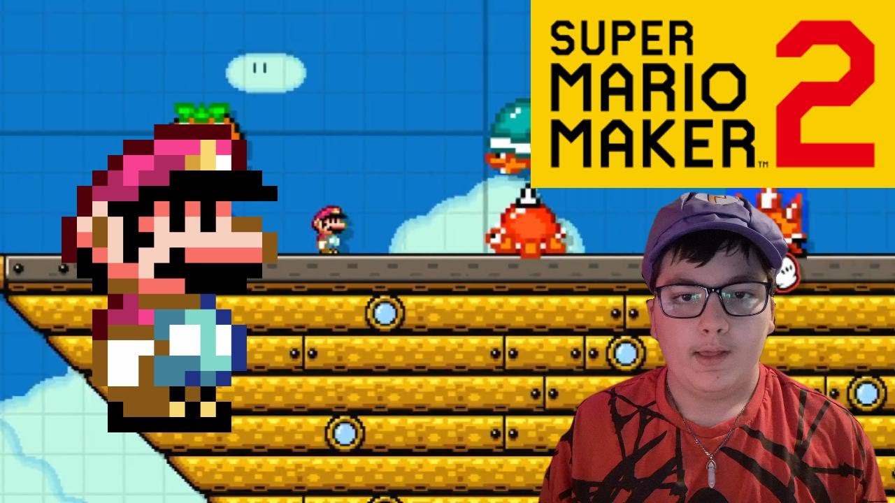 je fais deux niveaux de boss super mario maker 2 en ligne - YouTube