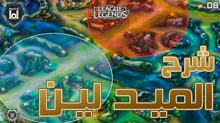 أكاديمية لـول - شرح ممر الأوسط الميد لين - Mid Lane League Of Legend