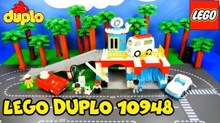 LEGO DUPLO Parking Garage and Car Wash 10948. ЛЕГО Дупло 10948 Гараж и автомойка.