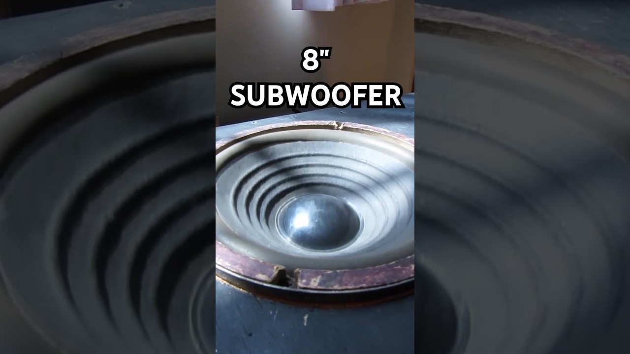 Good Sound for Sepaired Subwoofer 8"